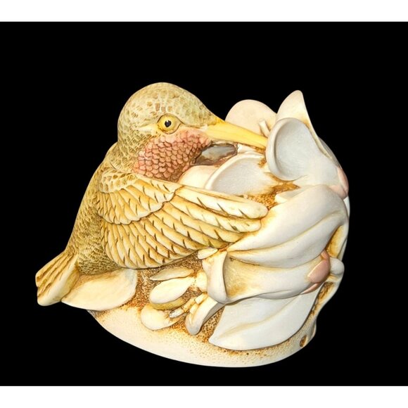 Harmony Kingdom SWEET SERENADE UK Made Hummingbird Trinket Box Hidden Treasure - Picture 2 of 9